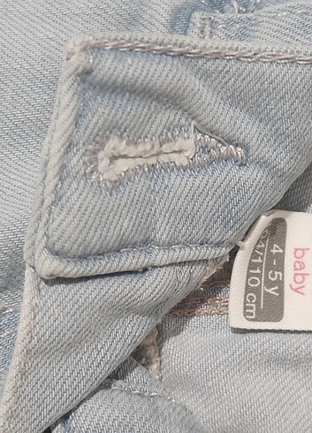 5 Yaş Beden Kız çocuk kot pantolon