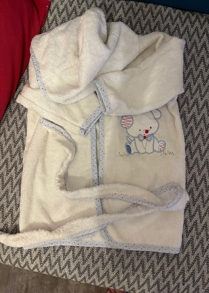 Bebek bornoz - Görsel 4