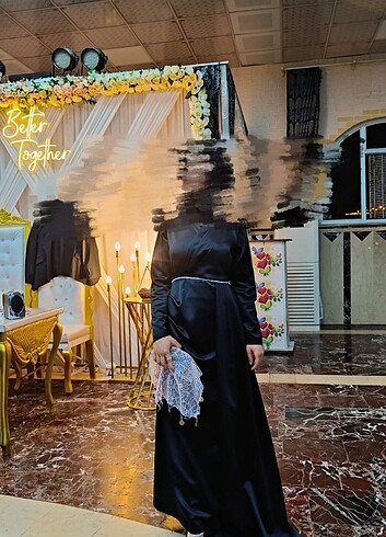 Diğer Siyah tesettür abiye balık model SATILIK