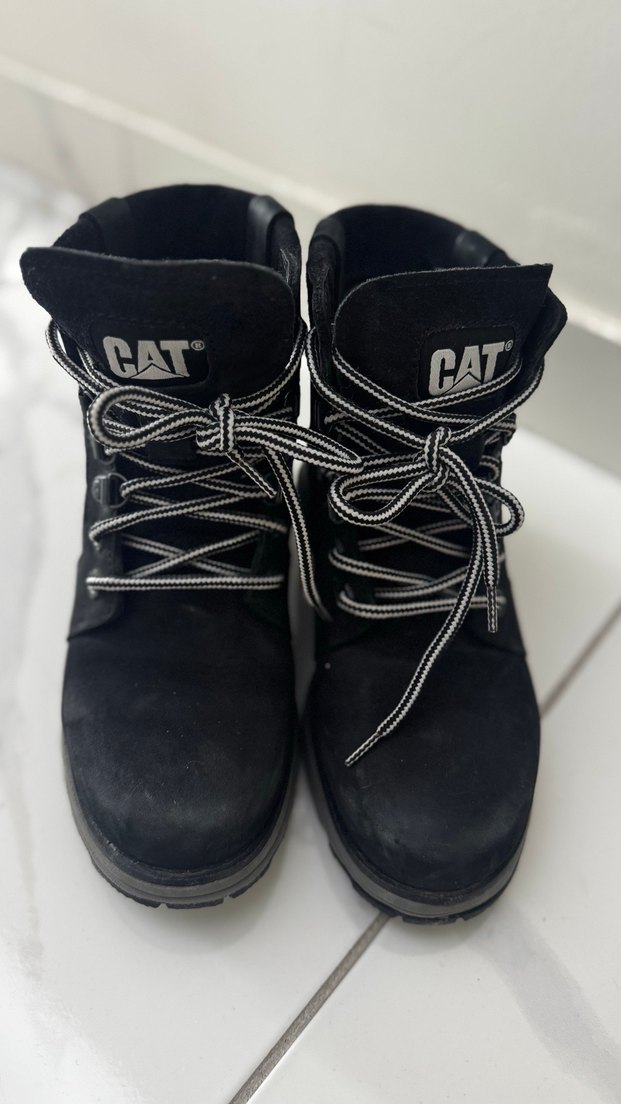 Orijinal Caterpillar Siyah Kadın Bot - Görsel 4