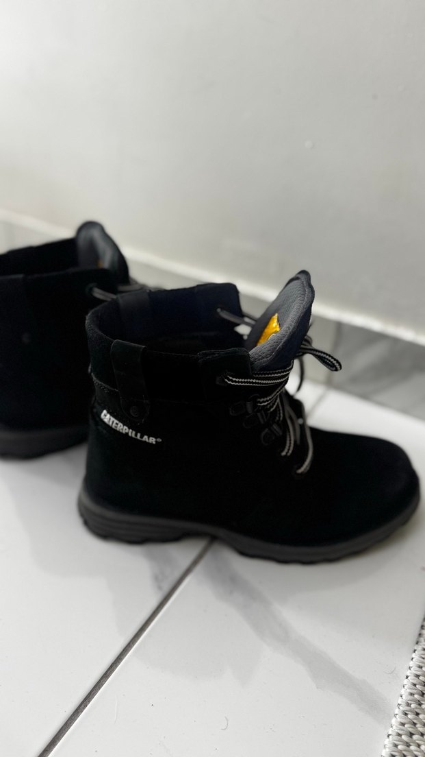 Orijinal Caterpillar Siyah Kadın Bot - Görsel 3