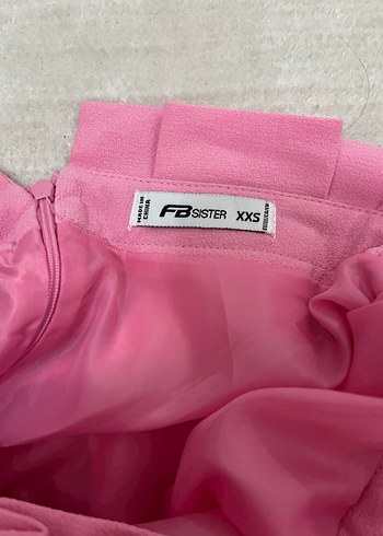 LC Waikiki Pembe Pilili Kız Çocuk Etek