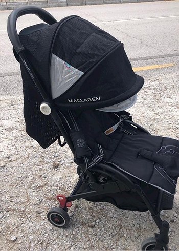 Maclaren Siyah Bebek Arabası - Görsel 3