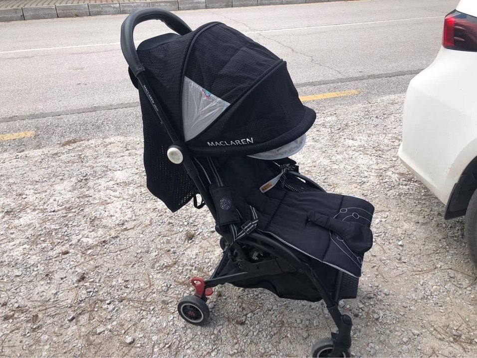 Maclaren Siyah Bebek Arabası - Görsel 3