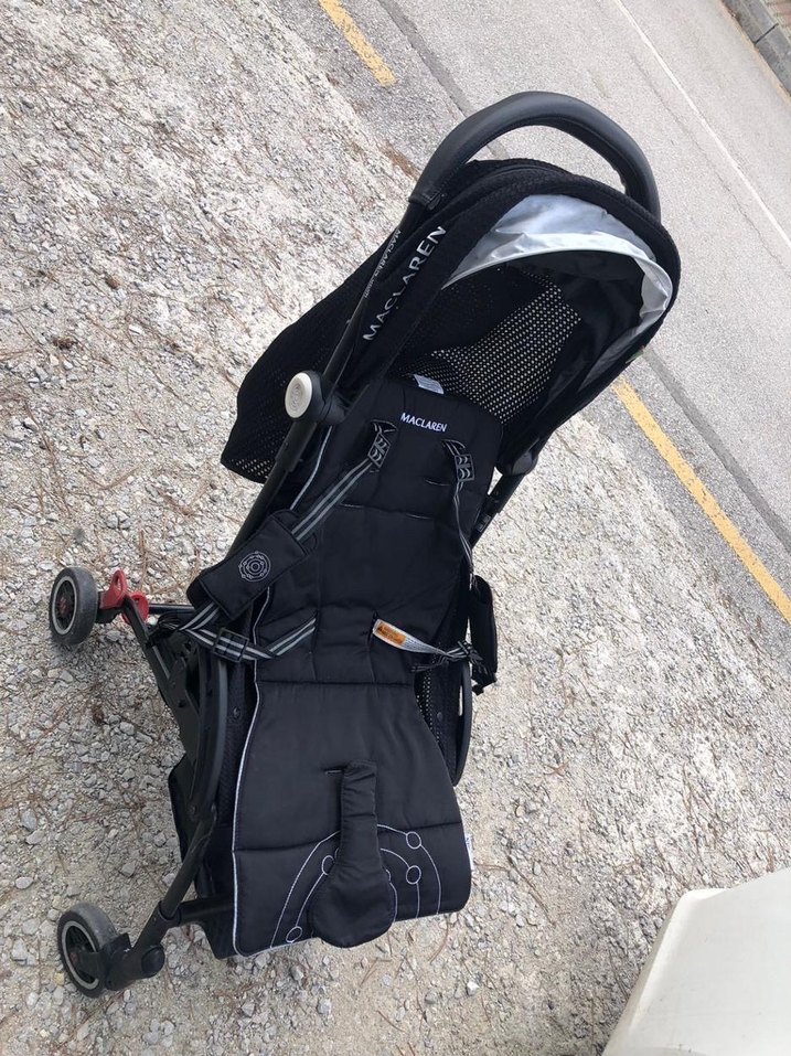 Maclaren Siyah Bebek Arabası - Görsel 5