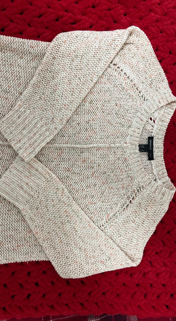 Örgü Bohem Kadın Kazak - Görsel 3