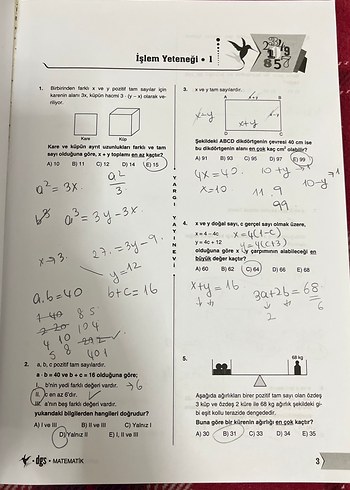 VIP 2020 DGS Soru Bankası Tamamı Çözümlü - Görsel 2