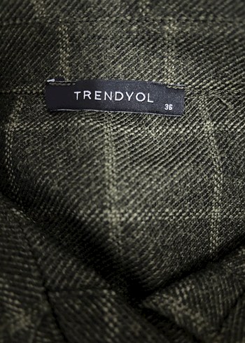 Kadın Ekose Gömlek elbise - Görsel 4