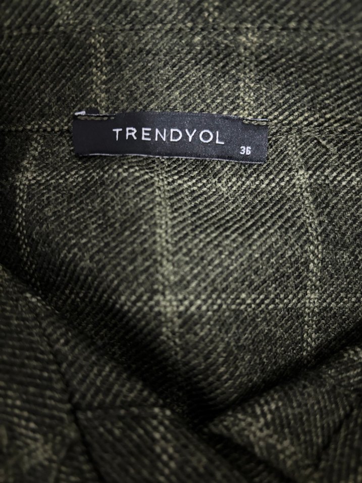 Kadın Ekose Gömlek elbise - Görsel 4