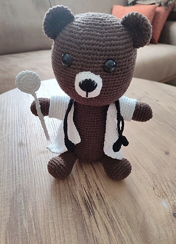 Amigurumi doktor ayıcık