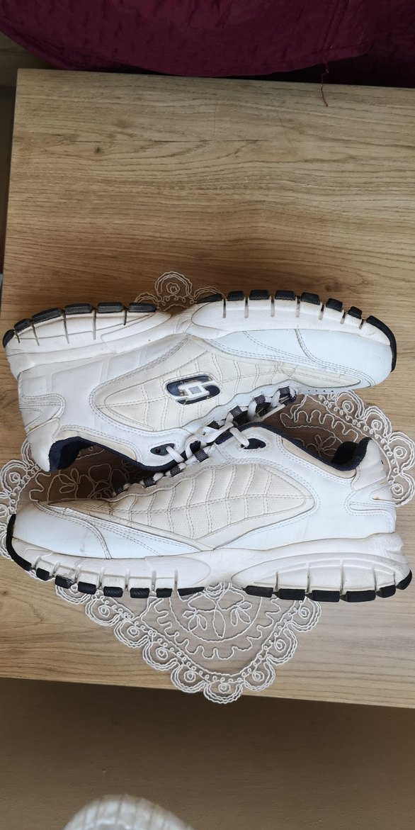 Skechers Erkek Beyaz Bağcıklı Spor Ayakkabı - Görsel 4