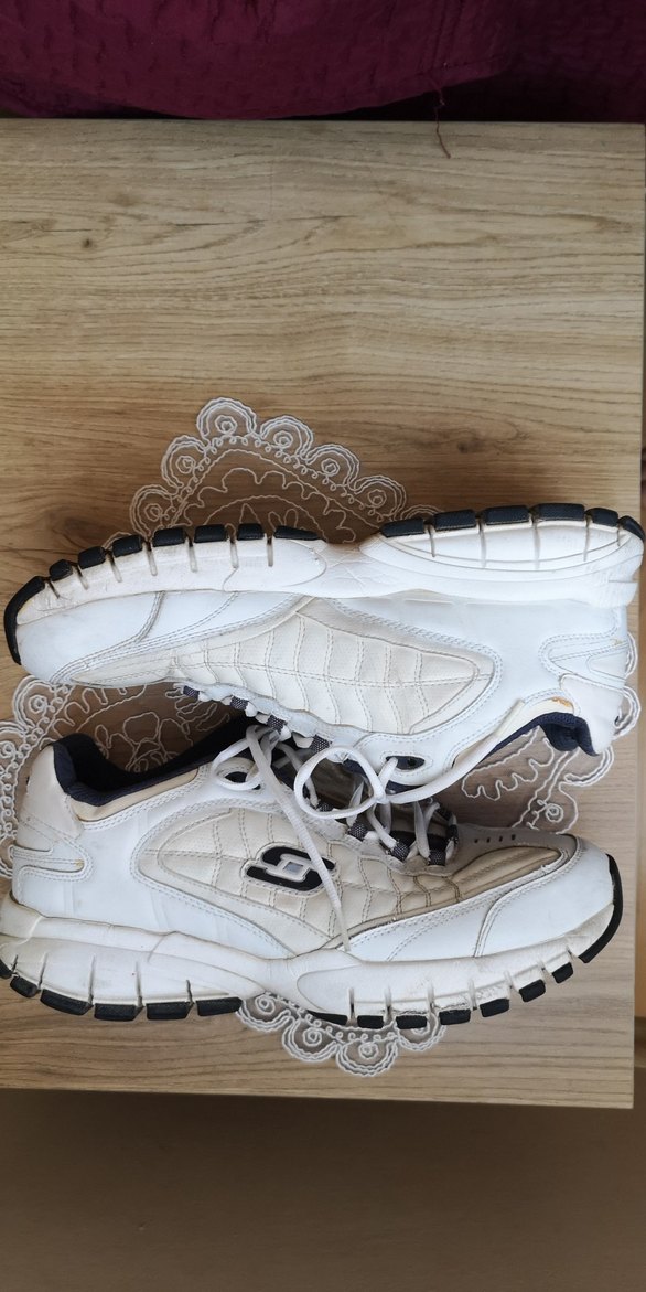 Skechers Erkek Beyaz Bağcıklı Spor Ayakkabı - Görsel 3