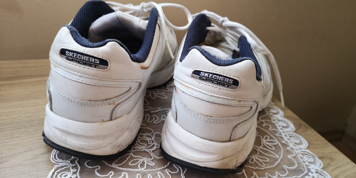 Skechers Erkek Beyaz Bağcıklı Spor Ayakkabı - Görsel 5