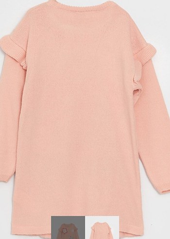 Uzun Kollu Kız Elbisesi - Görsel 2