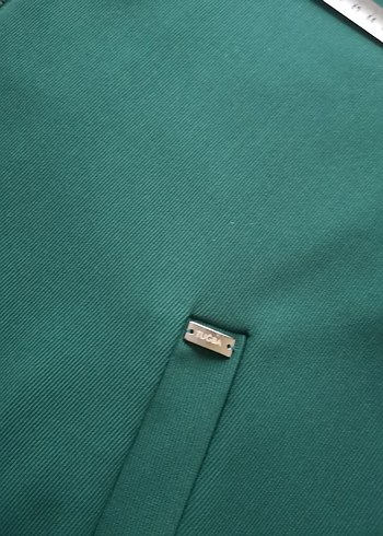 Koyu Haki Kadın Spor Kapüşonlu Kap - Görsel 6