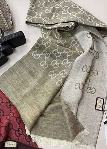 Gucci yün ipek A+++ kalite şal 