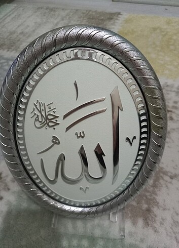 Allah yazılı masa süsü