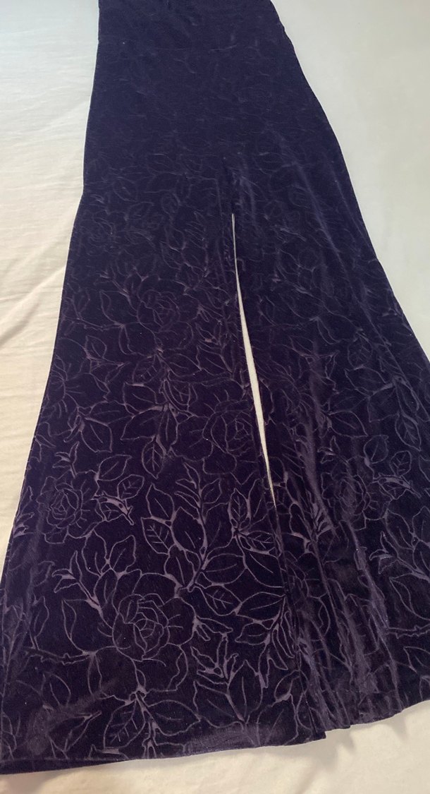 Siyah Straplez Drapeli Uzun Kadın tulum - Görsel 3