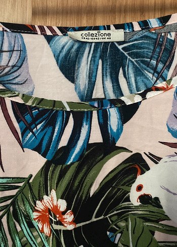 Çok Renkli Bohem Kadın Tulum - Görsel 2