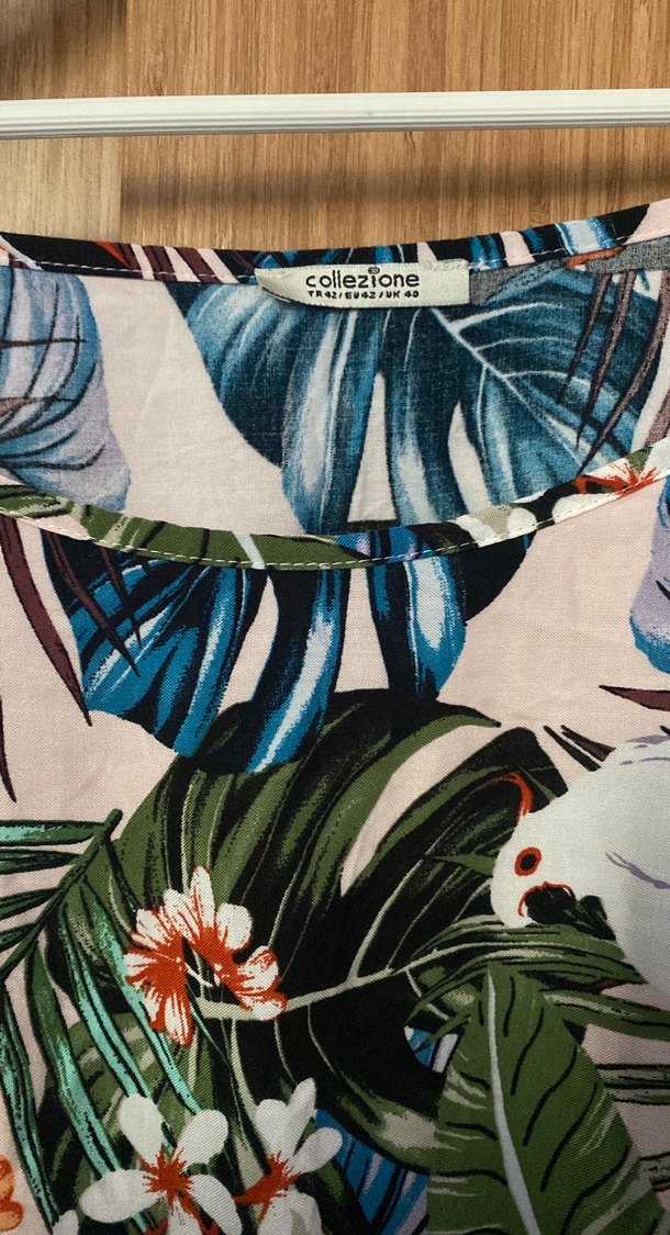 Çok Renkli Bohem Kadın Tulum - Görsel 2