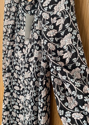 Bohem Uzun Kollu Kadın Elbise - Görsel 6