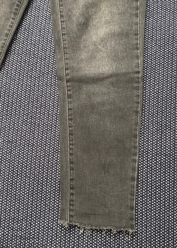 Gri  Denim Pantolon - Görsel 6