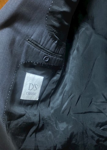 Erkek Klasik gri Takım Ceketi - Görsel 4