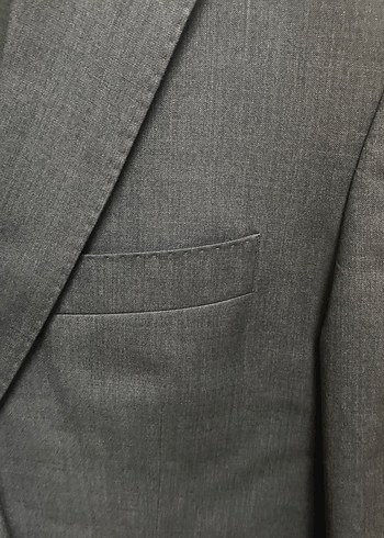 Erkek Klasik gri Takım Ceketi - Görsel 5