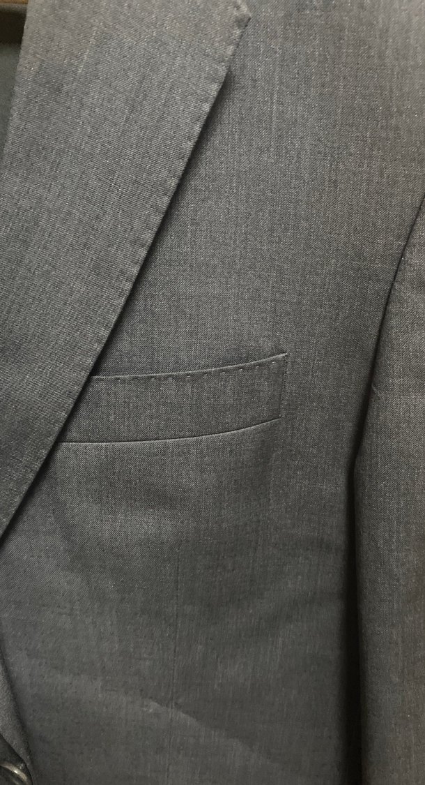 Erkek Klasik gri Takım Ceketi - Görsel 5