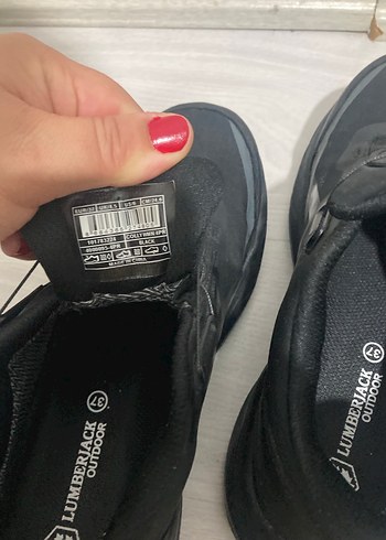 Bayan Siyah Bağcıklı Spor Ayakkabı - Görsel 6