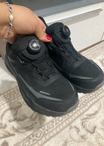 Bayan Siyah Bağcıklı Spor Ayakkabı - Görsel 8