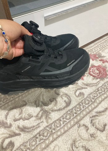 Bayan Siyah Bağcıklı Spor Ayakkabı - Görsel 9