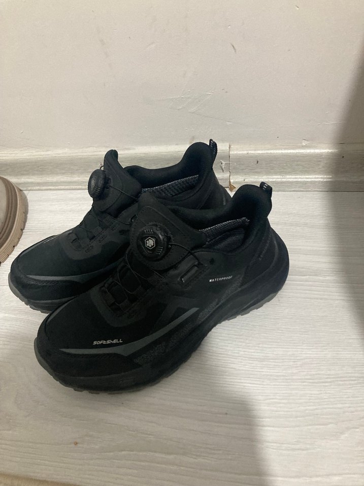 Bayan Siyah Bağcıklı Spor Ayakkabı - Görsel 4