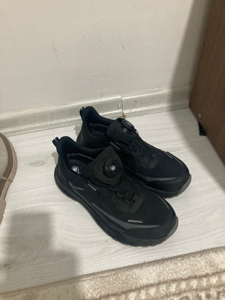 Bayan Siyah Bağcıklı Spor Ayakkabı - Görsel 2