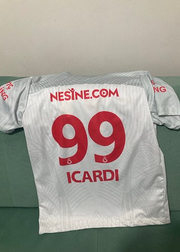 Galatasaray Erkek Kısa Kollu Beyaz Forma - Görsel 2