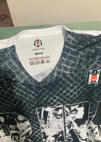 Siyah Baskılı Erkek Tişörtü Kısa Kollu - Görsel 2