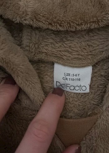 Kahverengi Kapüşonlu  Takım - Görsel 2