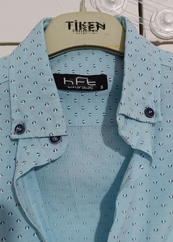 Erkek Mavi Uzun Kollu Pamuklu Gömlek - Görsel 3