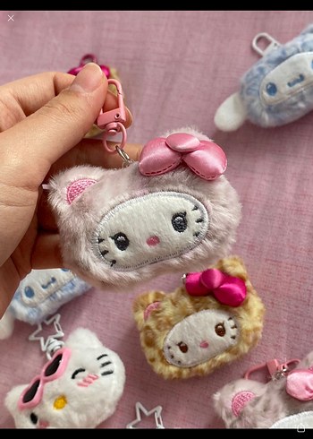 Hello kitty anahtarlık çanta charm