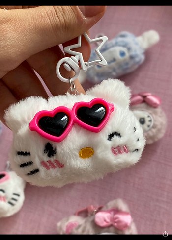 Hello kitty anahtarlık çanta charm