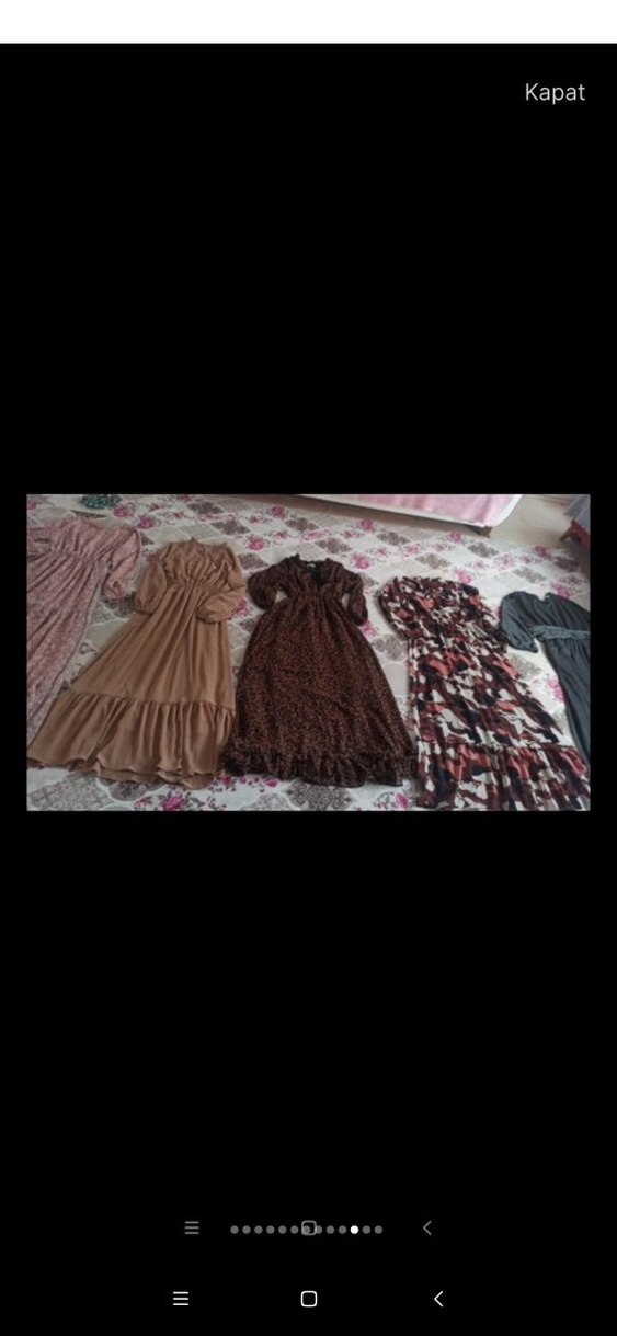 uzun elbise - Görsel 3