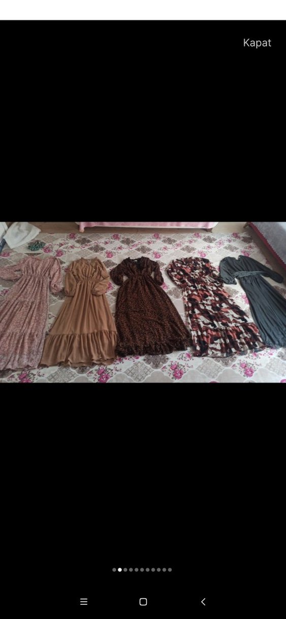 uzun elbise - Görsel 4