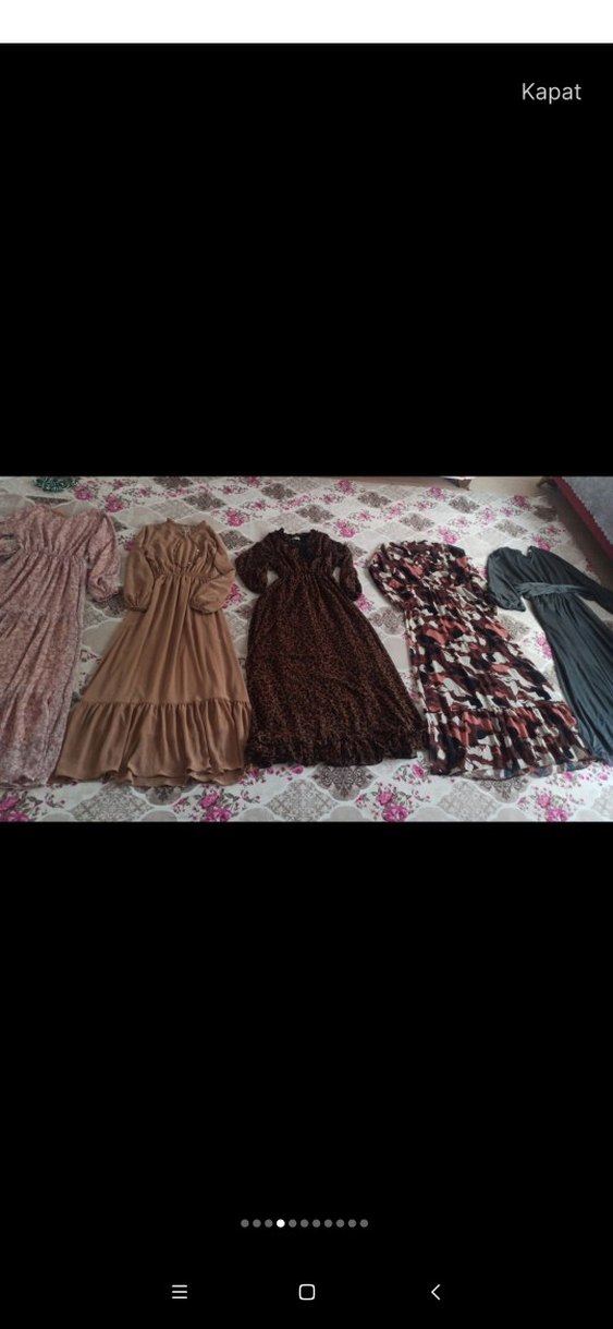 uzun elbise - Görsel 2