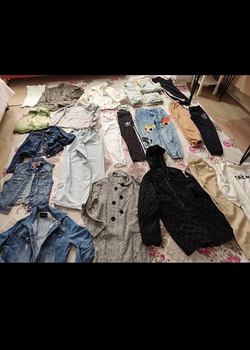 11 ve 12 ve 13ve 14  yaşa uygun kız çocuk kıyafeti - Görsel 15