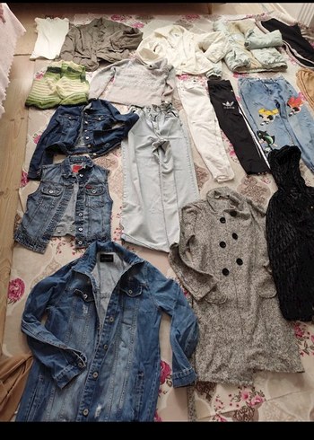 11 ve 12 ve 13ve 14  yaşa uygun kız çocuk kıyafeti - Görsel 7