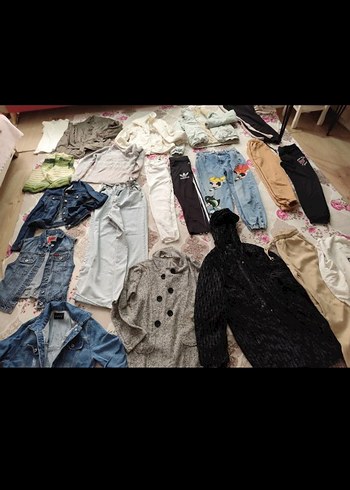 11 ve 12 ve 13ve 14  yaşa uygun kız çocuk kıyafeti - Görsel 13