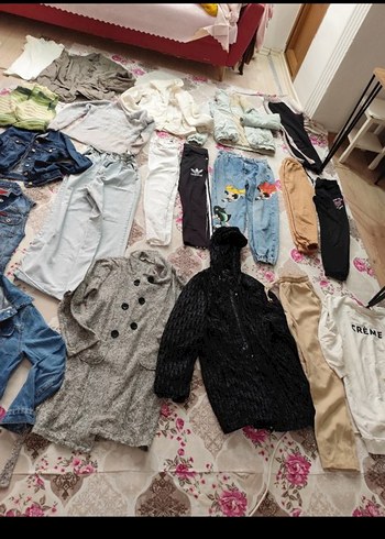 11 ve 12 ve 13ve 14  yaşa uygun kız çocuk kıyafeti - Görsel 2