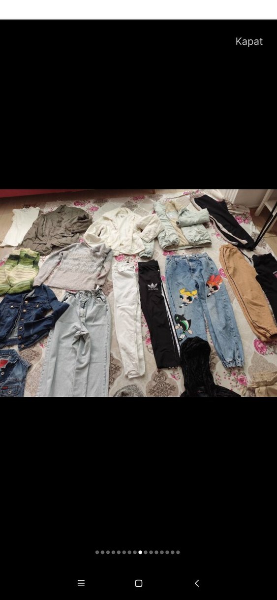 11 ve 12 ve 13ve 14  yaşa uygun kız çocuk kıyafeti - Görsel 3