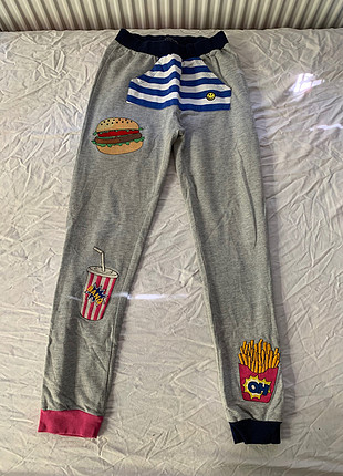 universal Beden gri Renk H&M eşofman Altı