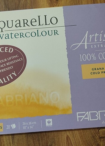Fabriano Artistico suluboya blok